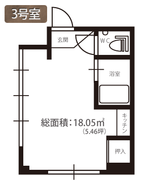 3号室